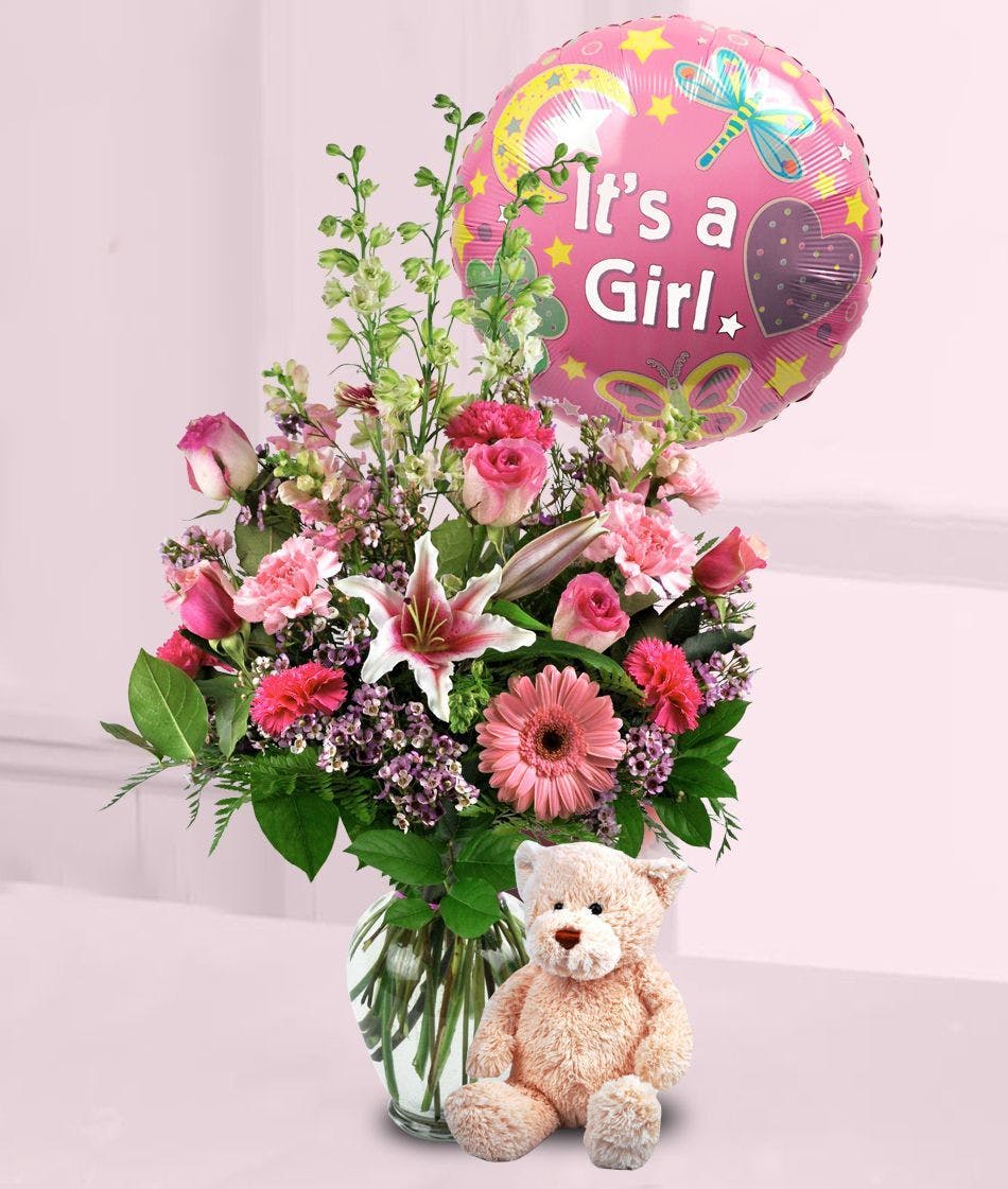 flowers for newborn baby girl