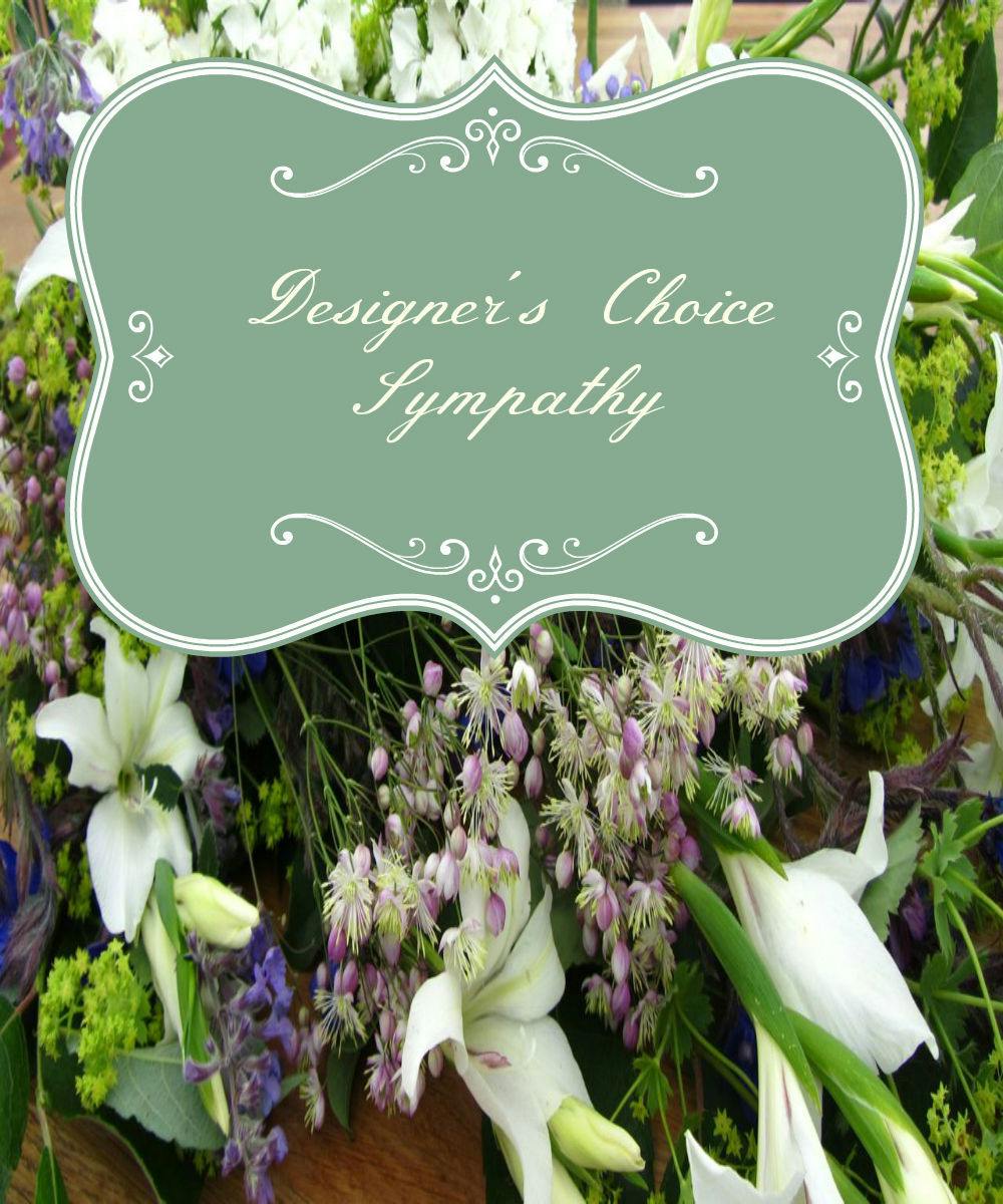 Designer Choice Sympathy Arrangement in Albuquerque, NM Peoples Flowers