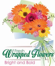 Fresh Wrapped Flowers