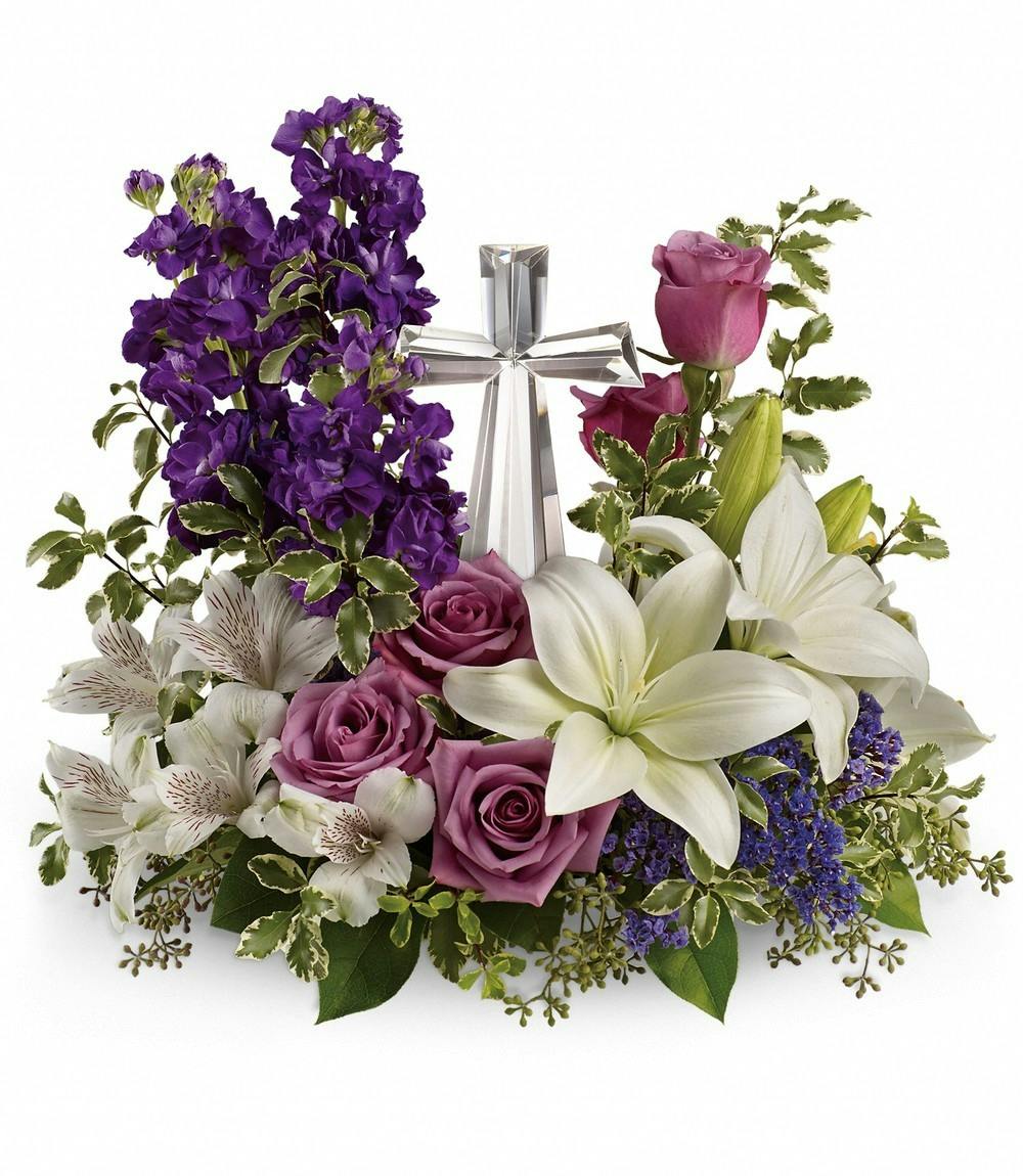 Teleflora's Crystal Cross Bouquet in Albuquerque, NM Peoples Flowers