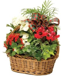 Holiday European Garden Basket